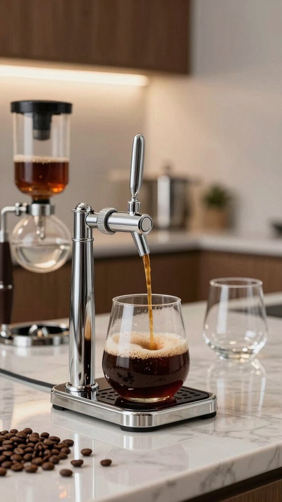 creamy pressurized cold brew