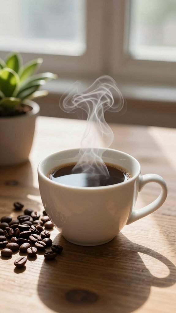 decaf coffee may help