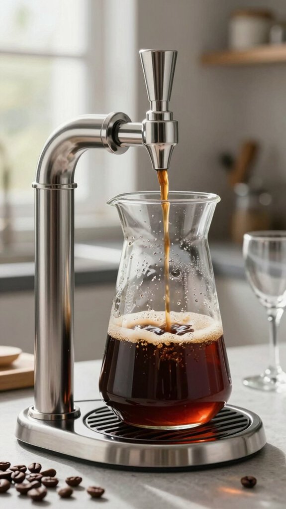 draft coffee at home