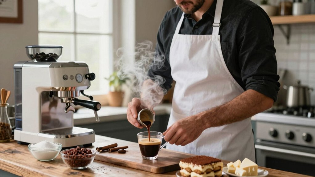 espresso enhances tiramisu flavor