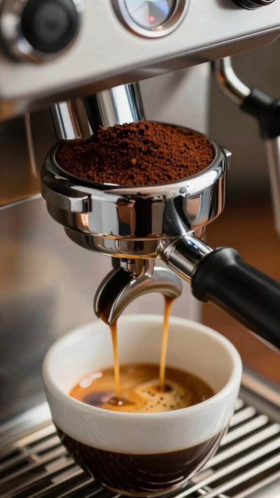 espresso ingredients and equipment