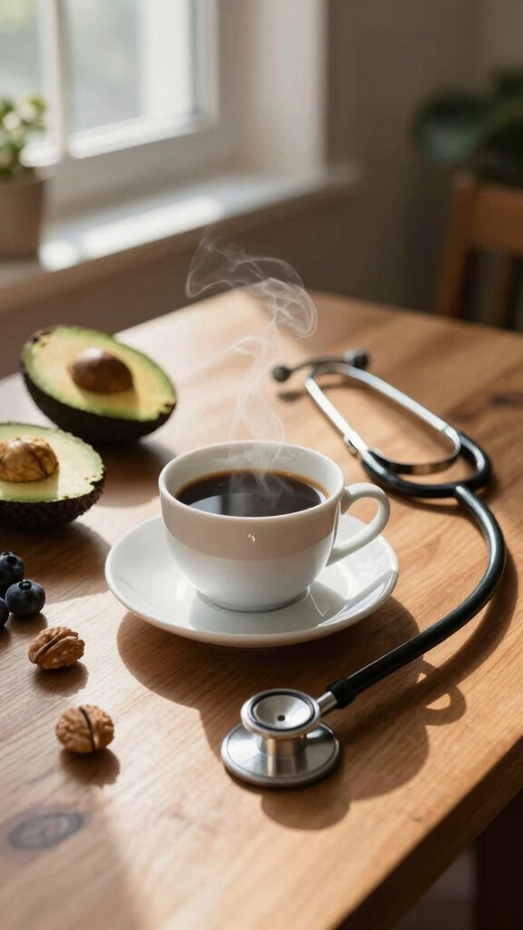 monitor coffee consult doctor