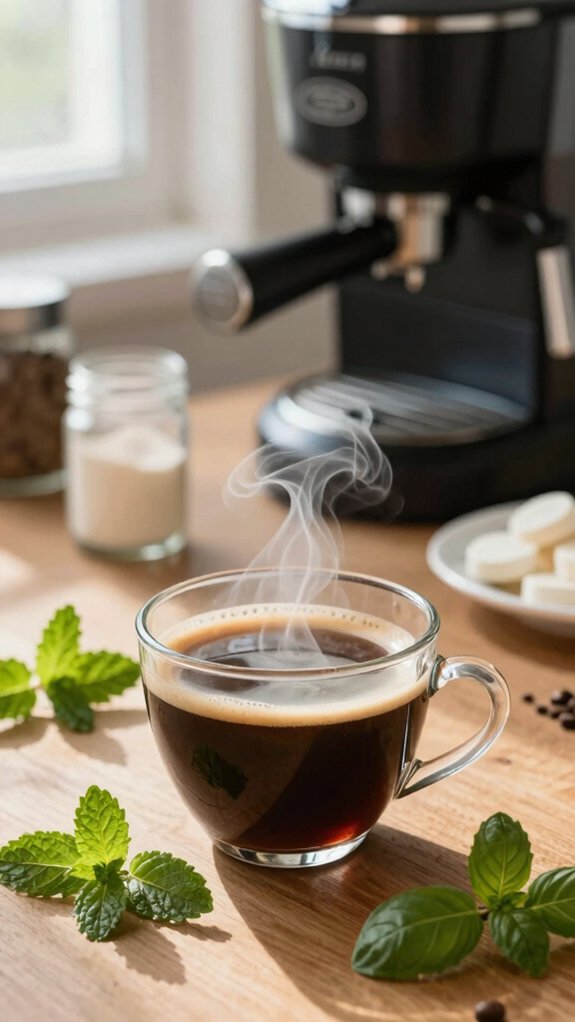 pause coffee for healing