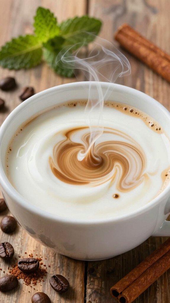 prevent yogurt curdling coffee