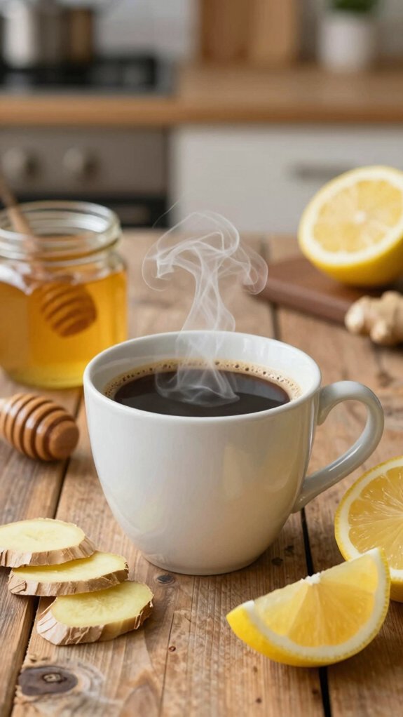 soothe sore throat beverages